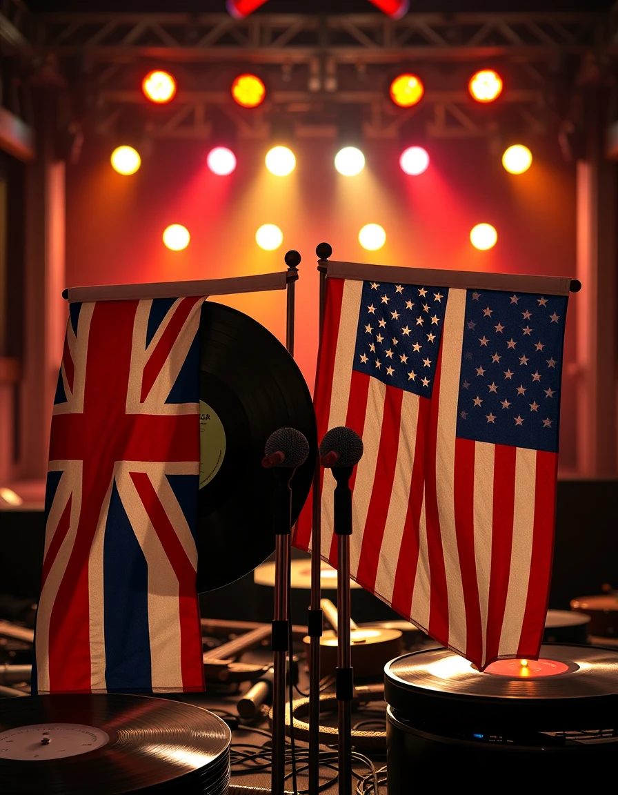 Pop britanico vs pop americano qual influencia mais capa